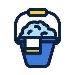 Cleaning bucket  Icon