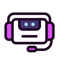 Customer support bot  Icon