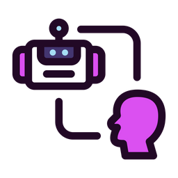 Human robot communication  Icon