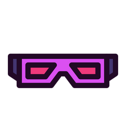 3d glasses  Icon