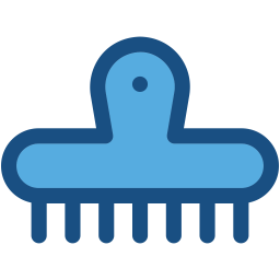 Afro Comb  Icon