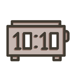 Digital clock  Icon