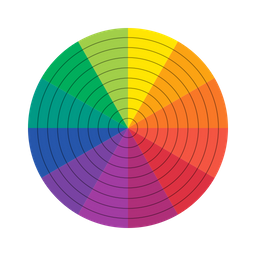 Color wheel  Icon