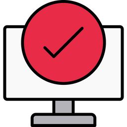 Computer Check  Icon