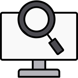 Computer Scan  Icon