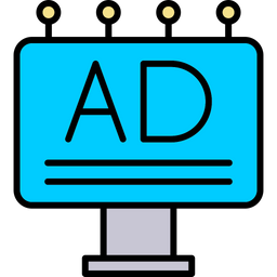 Banner Ads  Icon