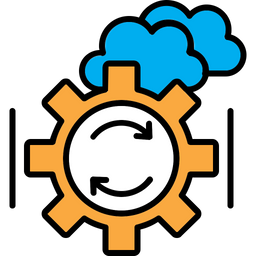 Cloud Management  Icon