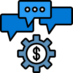 Business Dialogue  Icon