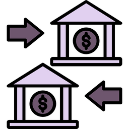 Bank To Bank  Icon