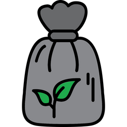 Bio Garbage Bag  Icon