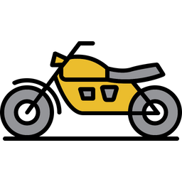 오토바이 모터사이클 자전거 아이콘