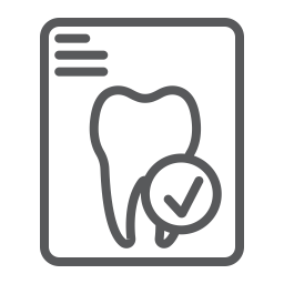 Dental report  Icon