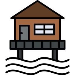 Beach Hut  Icon