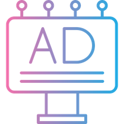 Banner Ads  Icon