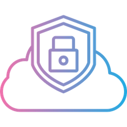 Cloud Security  Icon