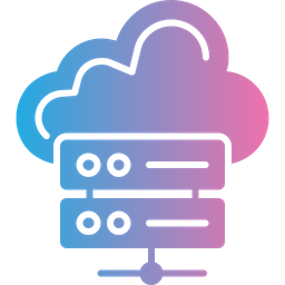 Cloud storage  Icon