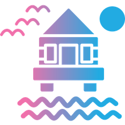 Beach villa  Icon