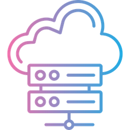 Cloud storage  Icon