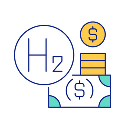 Hydrogen production efficiency  Icon