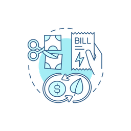 Cut your electric bill  Icon