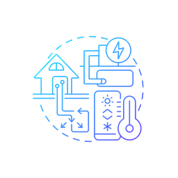 Geothermal heat pumps  Icon