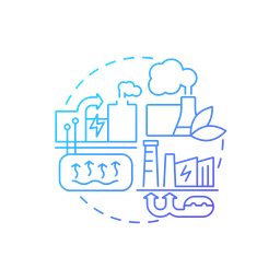 Geothermal power plant  Icon