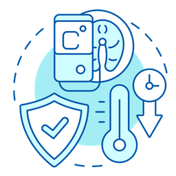 Check food temperatures  Icon