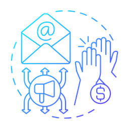 Email marketers  Icon