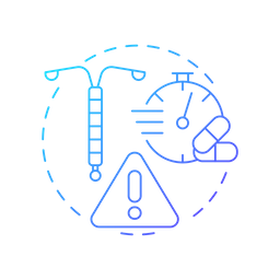 응급 피임  아이콘