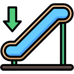 Escalator Staircase Stairs Icon