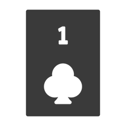 Ace Of Clubs  Icon