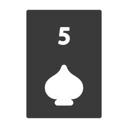 Five Of Spades  Icon