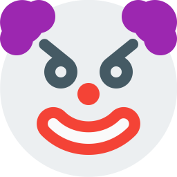 Angry clown  Icon