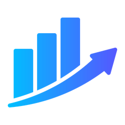 Gráfico de barras  Ícone