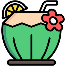 Coconut  Icon