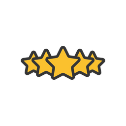 Five stars  Icon