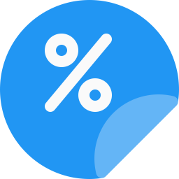 Discount sticker  Icon