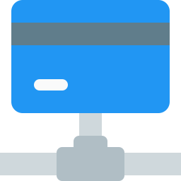 Credit-card connection  Icon