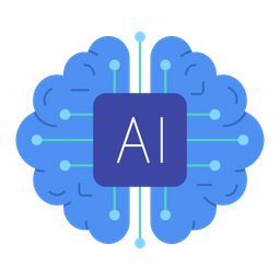 IA Inteligência Artificial  Ícone