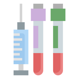 Amostra de sangue  Ícone