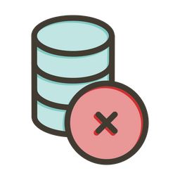 Delete data  Icon