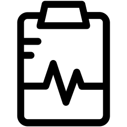 EKG-Bericht  Symbol