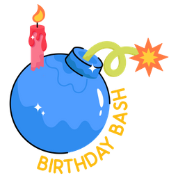 Birthday blast  Icon