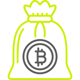 Bitcoin bag  Icon