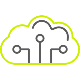 Circuito de nuvem  Ícone