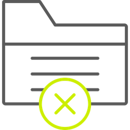 Delete file  Icon