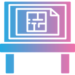 Planta plano arquitetura projeto construção casa desenho arquiteto construção engenharia  Ícone