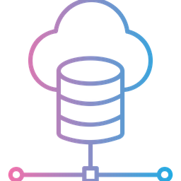 - cloud database  Icon