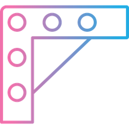 Bracket build construction metal work steel structure tool repair tool door bracket metal work  Icon