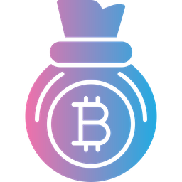 - bitcoin bag  Icon